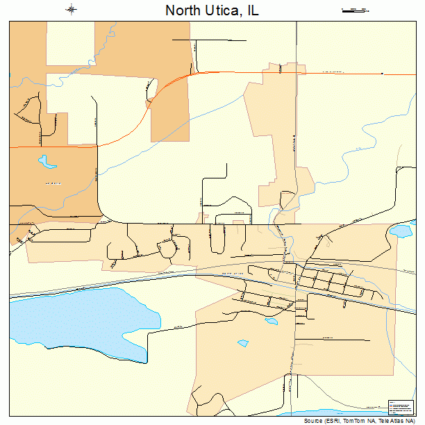 North Utica, IL street map