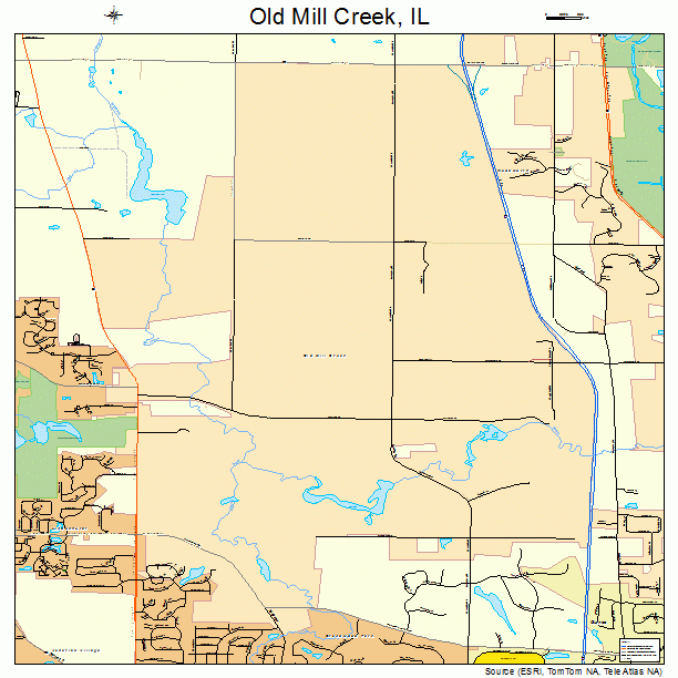 Old Mill Creek, IL street map