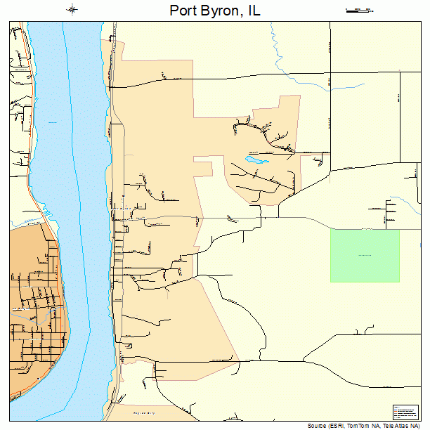 Port Byron, IL street map