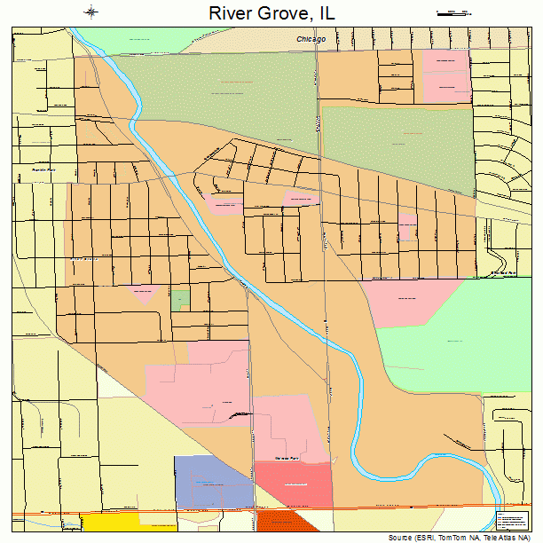 River Grove, IL street map