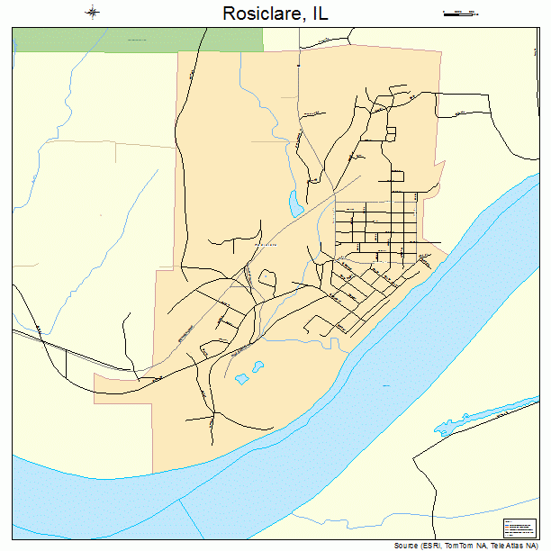 Rosiclare, IL street map