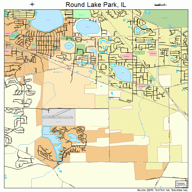 Round Lake Park, IL street map