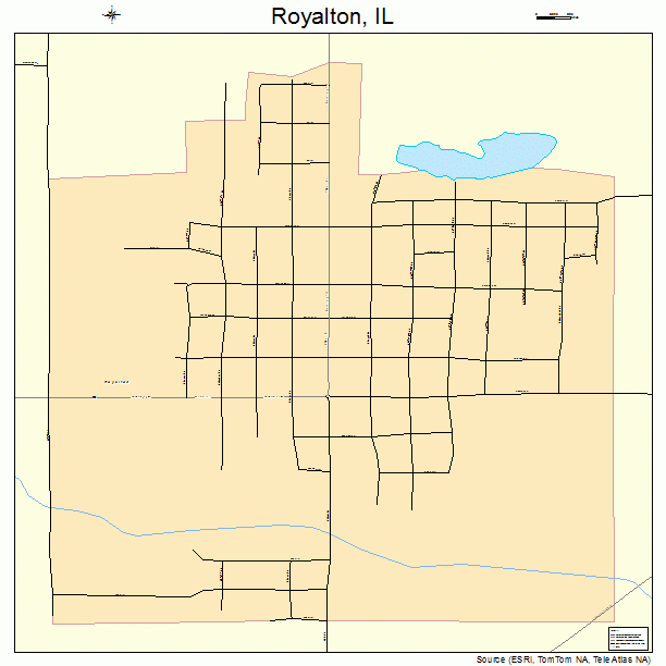 Royalton, IL street map