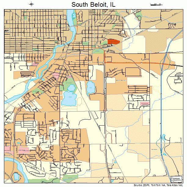 South Beloit, IL street map