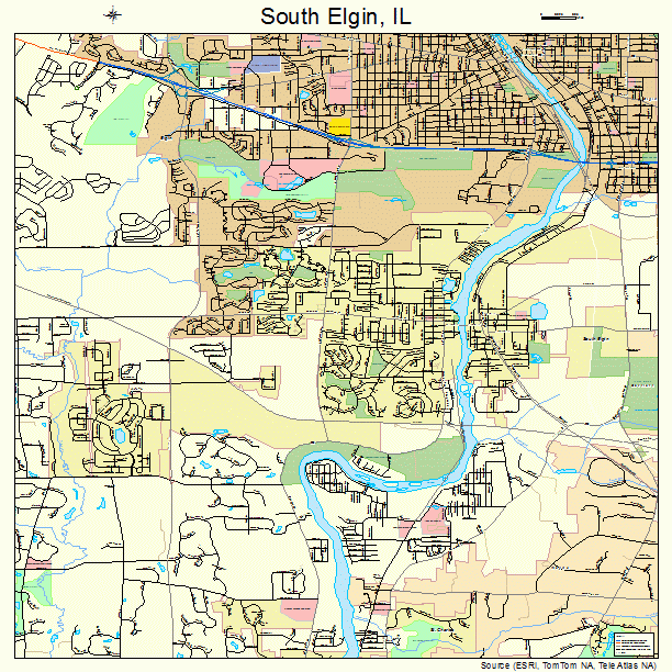 South Elgin, IL street map