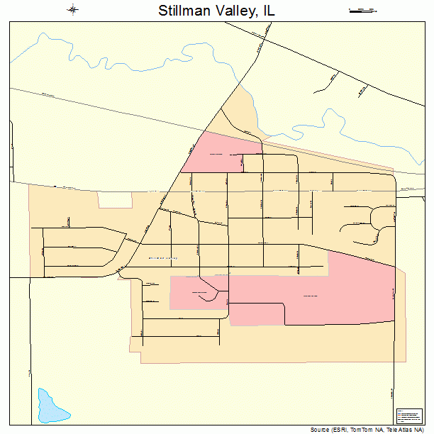 Stillman Valley, IL street map