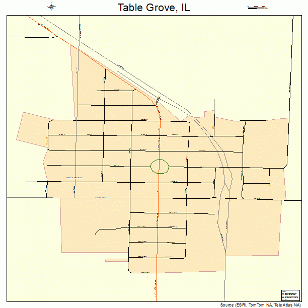 Table Grove, IL street map