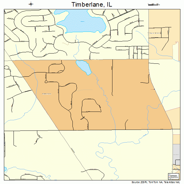 Timberlane, IL street map