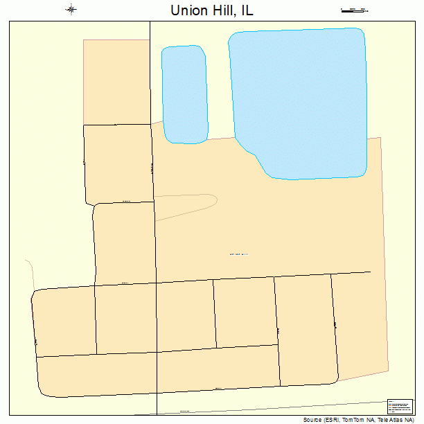 Union Hill, IL street map