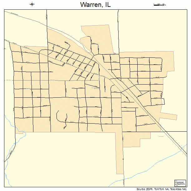 Warren, IL street map