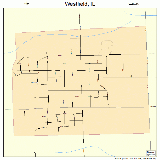 Westfield, IL street map