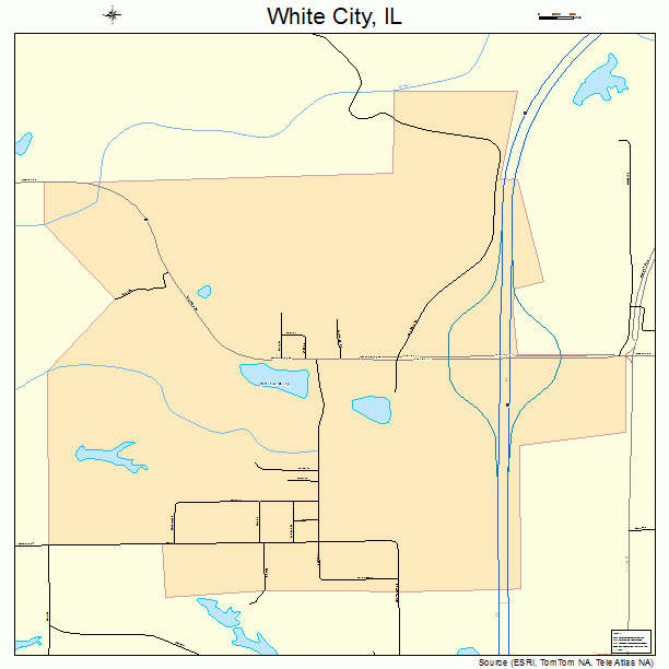 White City, IL street map