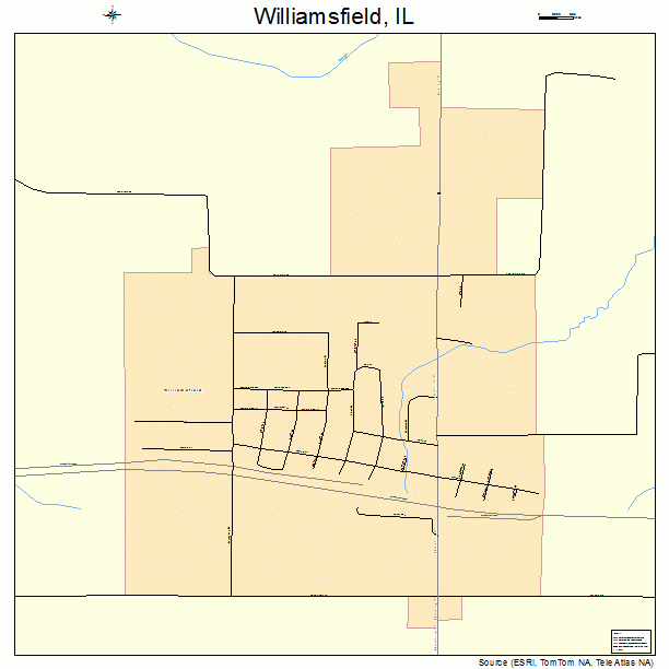 Williamsfield, IL street map
