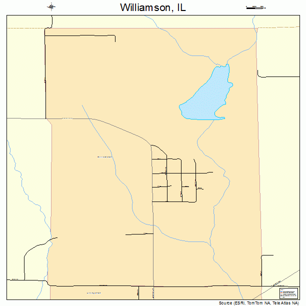 Williamson, IL street map