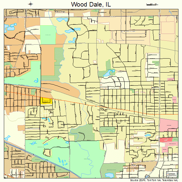 Wood Dale, IL street map