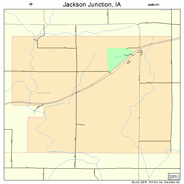 Jackson Junction, IA street map