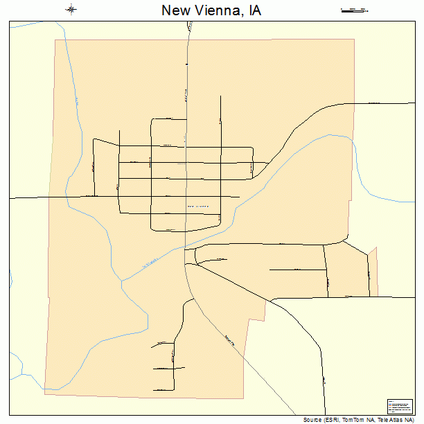 New Vienna, IA street map