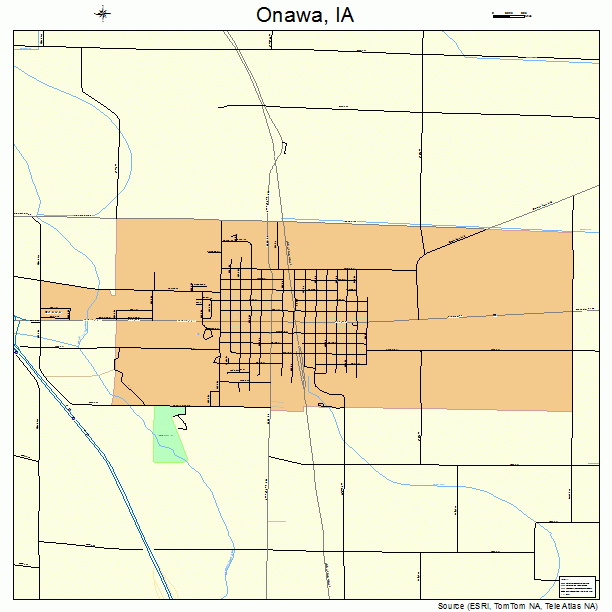Onawa, IA street map