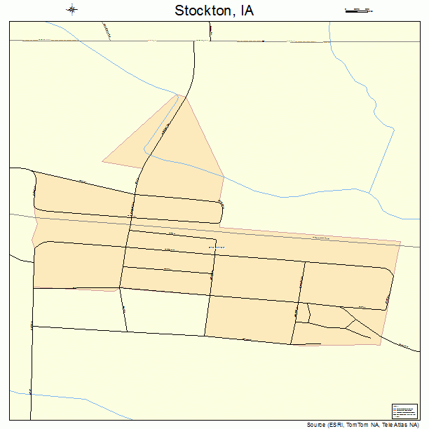 Stockton, IA street map