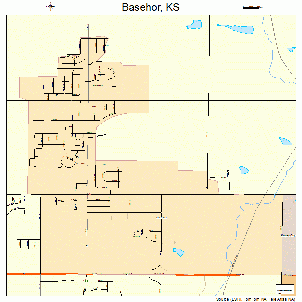 Basehor, KS street map