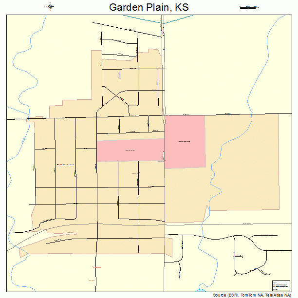 Garden Plain, KS street map