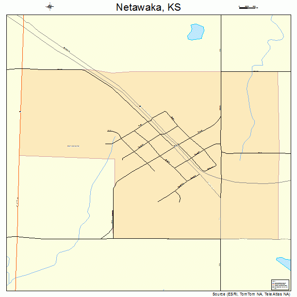 Netawaka, KS street map