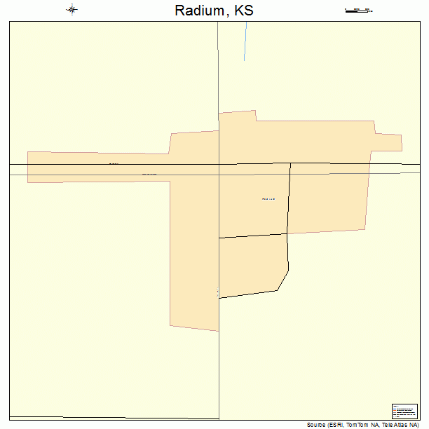 Radium, KS street map