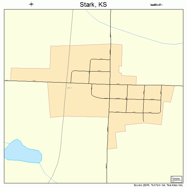 Stark, KS street map