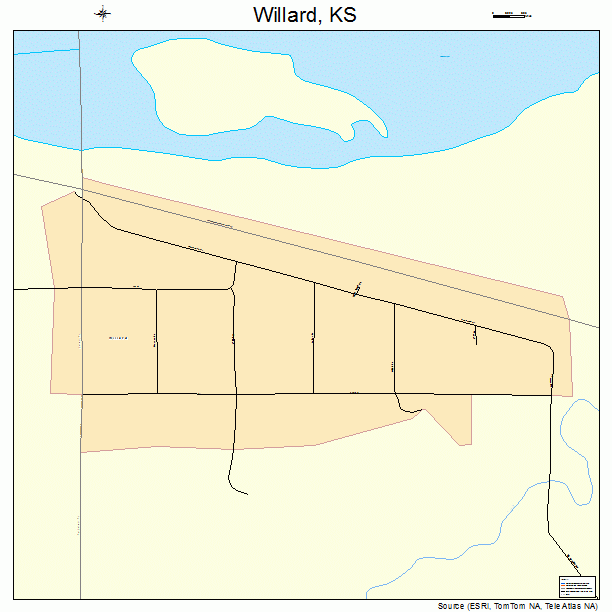 Willard, KS street map