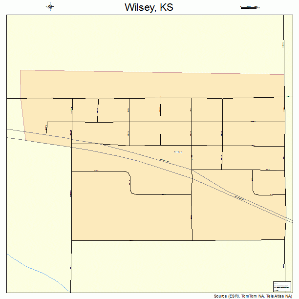 Wilsey, KS street map