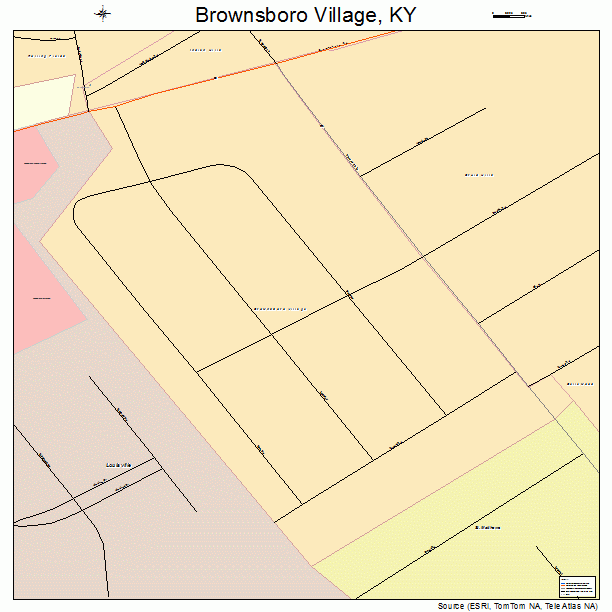 Brownsboro Village, KY street map