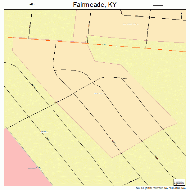 Fairmeade, KY street map