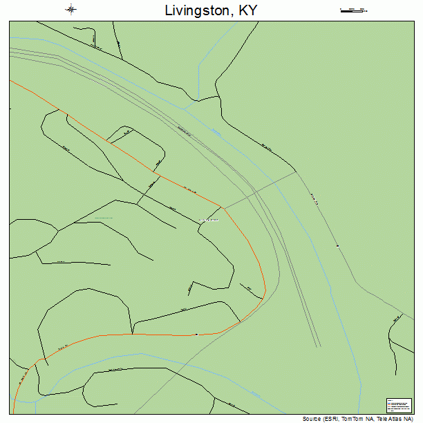 Livingston, KY street map
