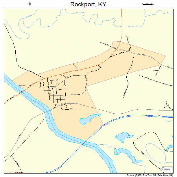 Rockport, KY street map
