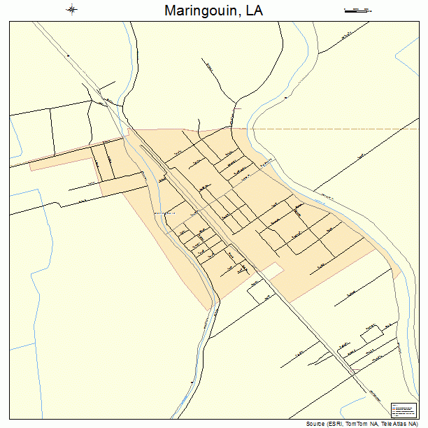 Maringouin, LA street map