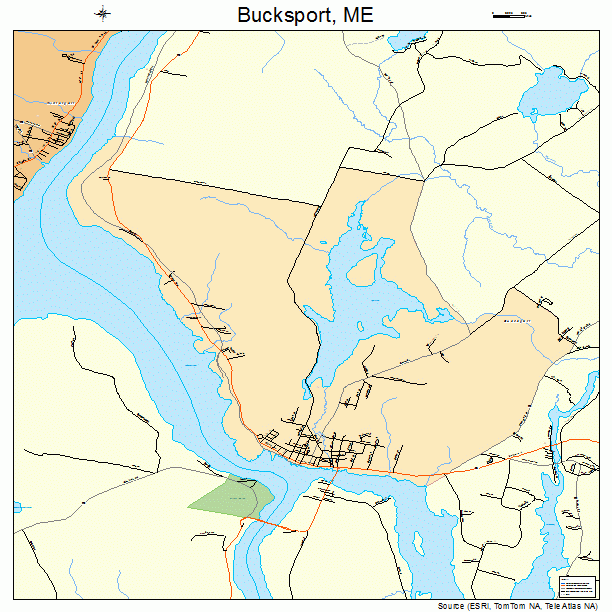 Bucksport, ME street map