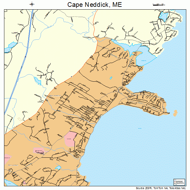 Cape Neddick, ME street map