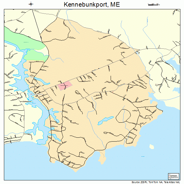 Kennebunkport, ME street map