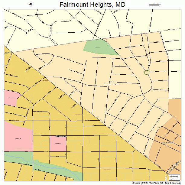 Fairmount Heights, MD street map