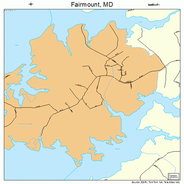 Fairmount, MD street map