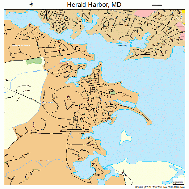 Herald Harbor, MD street map