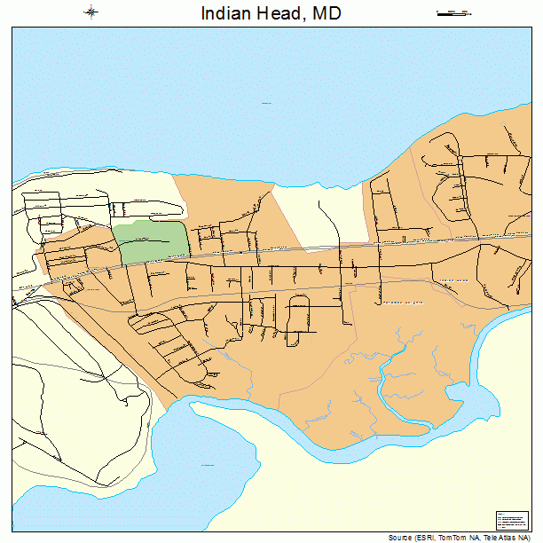 Indian Head, MD street map