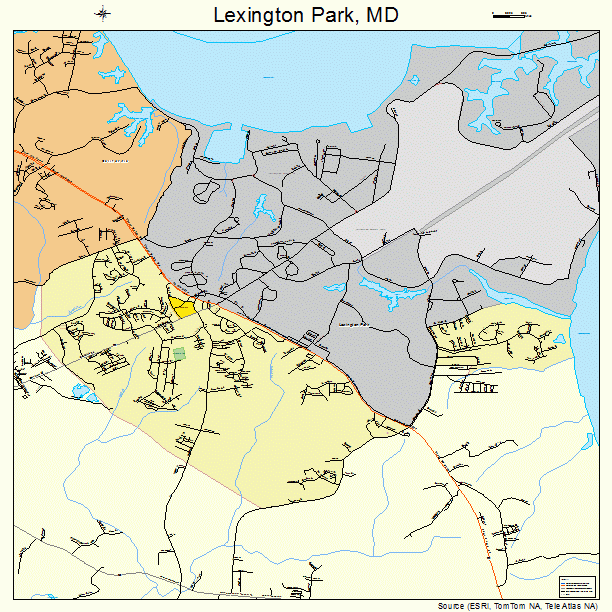 Lexington Park, MD street map