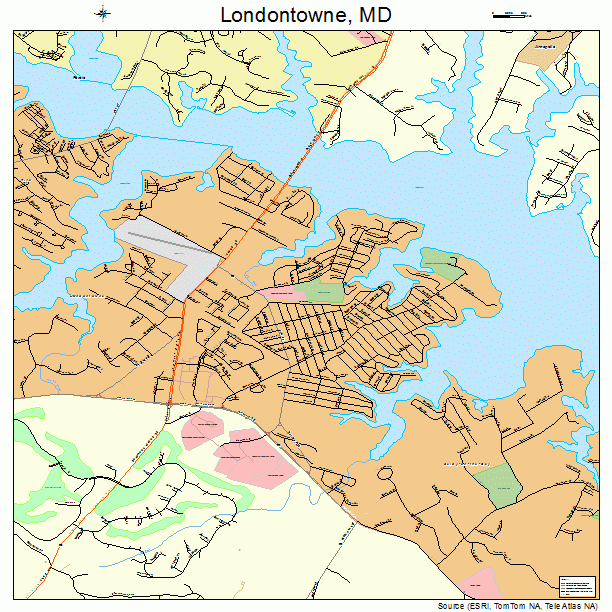 Londontowne, MD street map