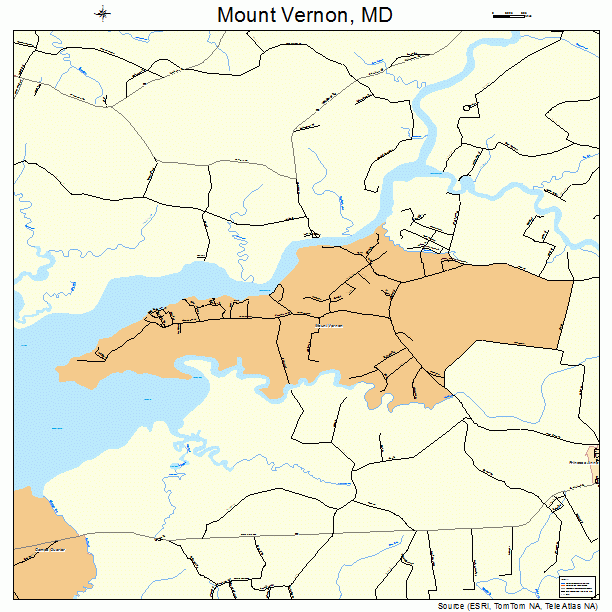 Mount Vernon, MD street map