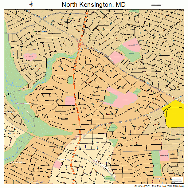 North Kensington, MD street map