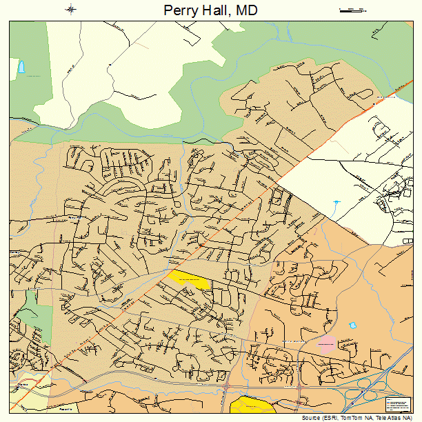 Perry Hall, MD street map