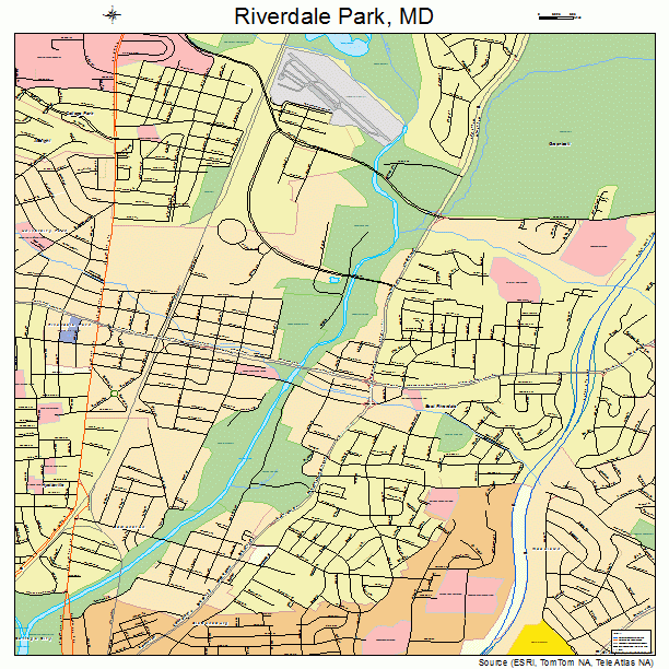Riverdale Park, MD street map