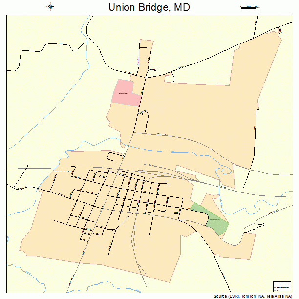 Union Bridge, MD street map