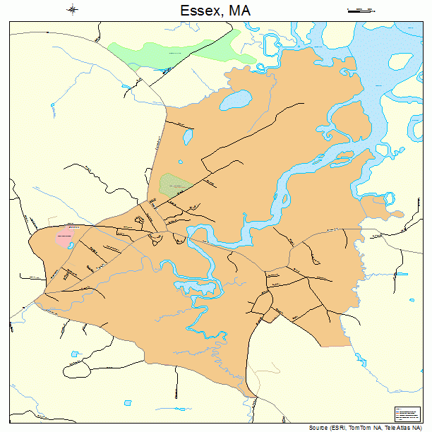 Essex, MA street map